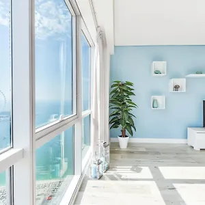 Luxury Jbr I Al Fattan Full Sea View I Free 5 Star Access دبي
