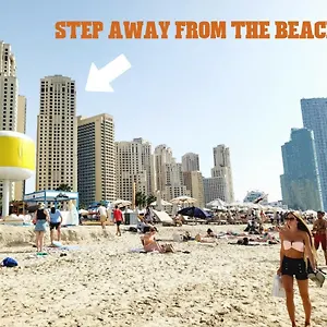Beachfront - Large Studio In Jbr Rimal 4 دبي